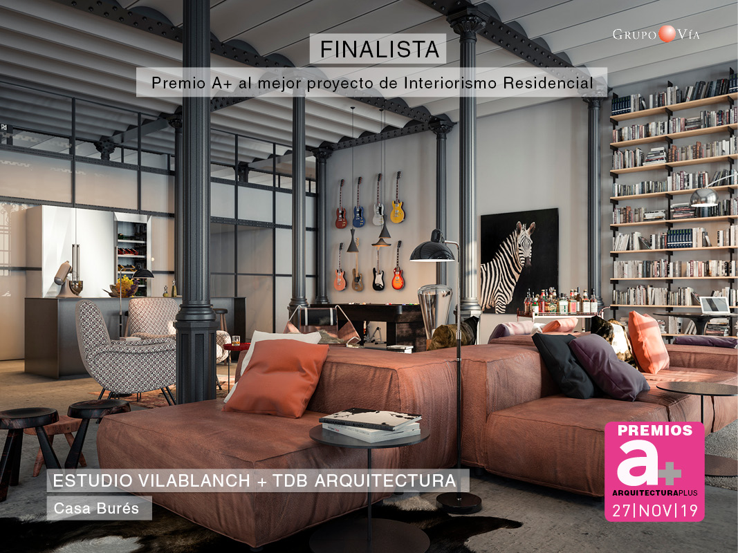 Estudio Vilablanc TDB Arquitectura Casa Burés Barcelona