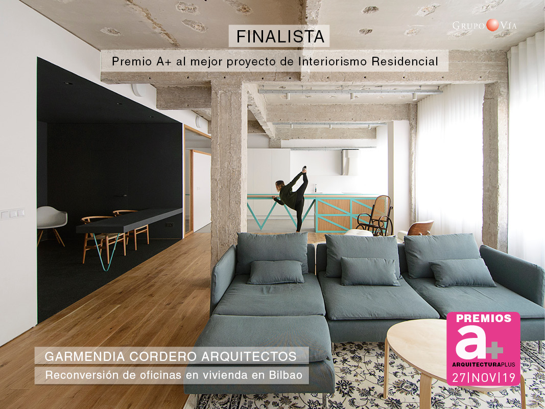 Garmendia Cordero Arquitectos Reconversión de oficinas en vivienda en Bilbao