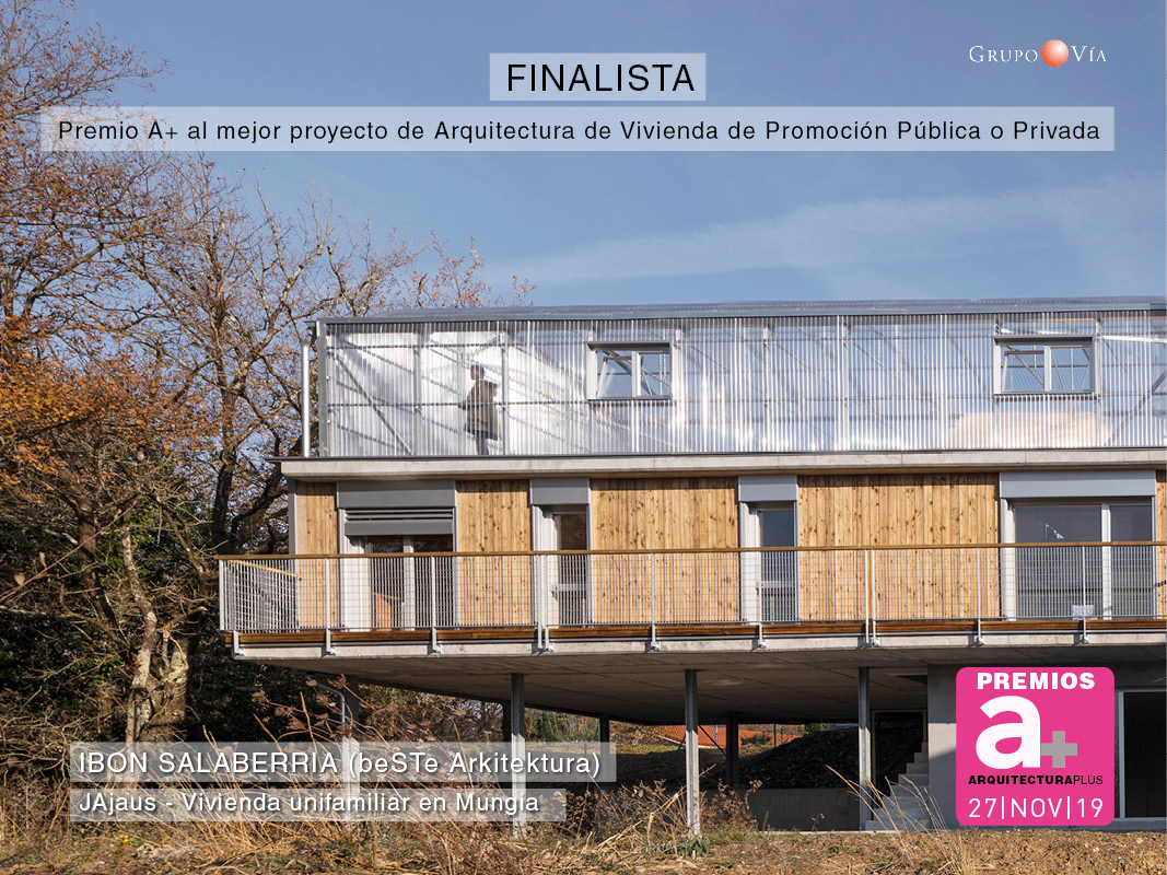Ibon Salaberria beSTe Arkitektura Agentzia BAT JAjaus vivienda unifamiliar en Mungia