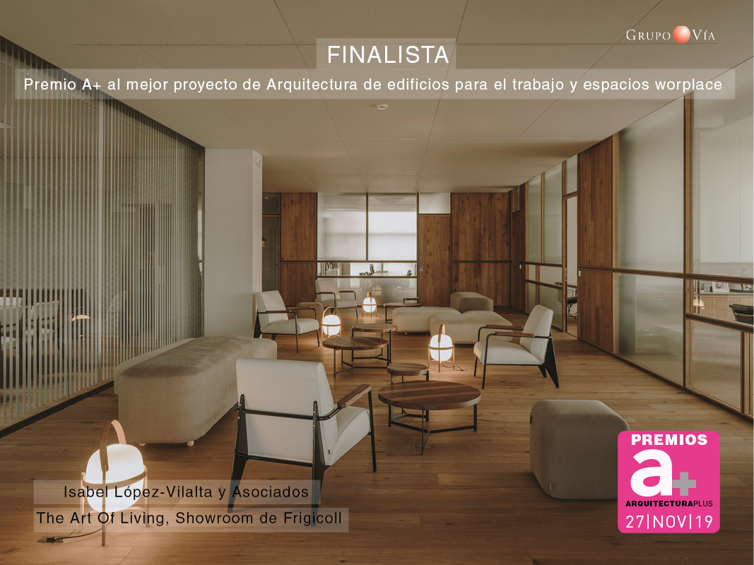 Isabel López Vilalta y Asociados The art of living showroom de Frigicoll en San Just Desvern