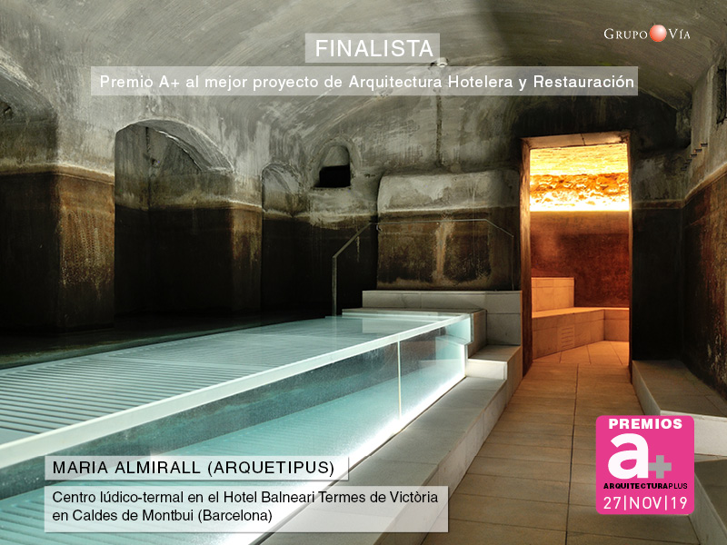Maria Almirall Arquetipus Centro lúdico termal en el Hotel Balneari Termes de Victòria en Caldes de Montbui v2