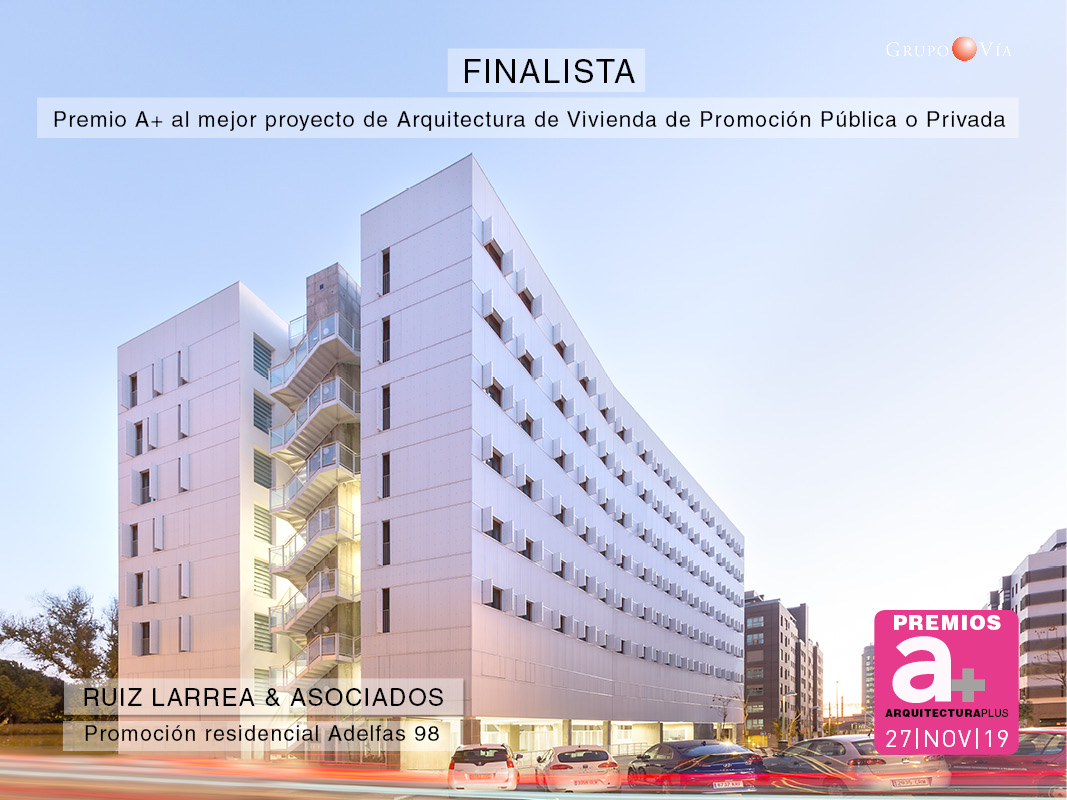 Ruiz Larrea Asociados Promoción residencial Adelfas 98