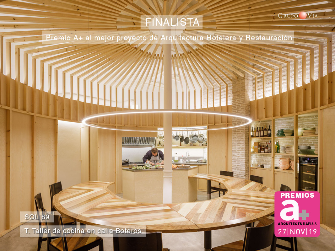 SOL89 T. Taller de cocina en calle Boteros