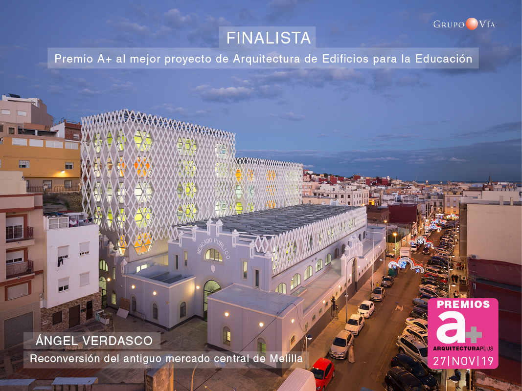 Ángel Verdasco Reconversión del antiguo mercado central de Melilla