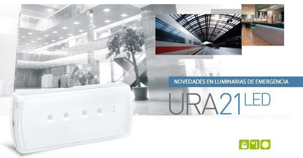 URA21LED Luminaria Emergencia webnp