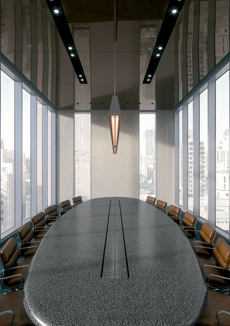 corian ss basaltterrazzo application