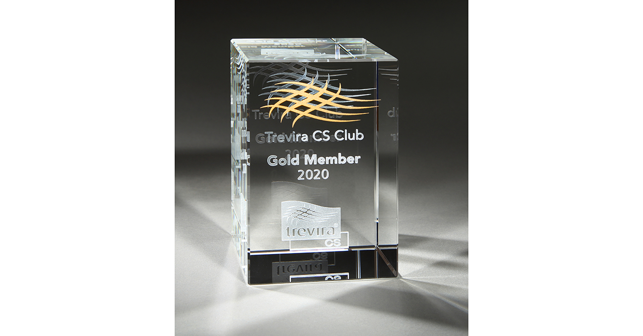 Trevira CS Club Gold Member Award