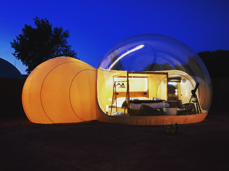 Hotel Burbuja Zielo Las Beatas