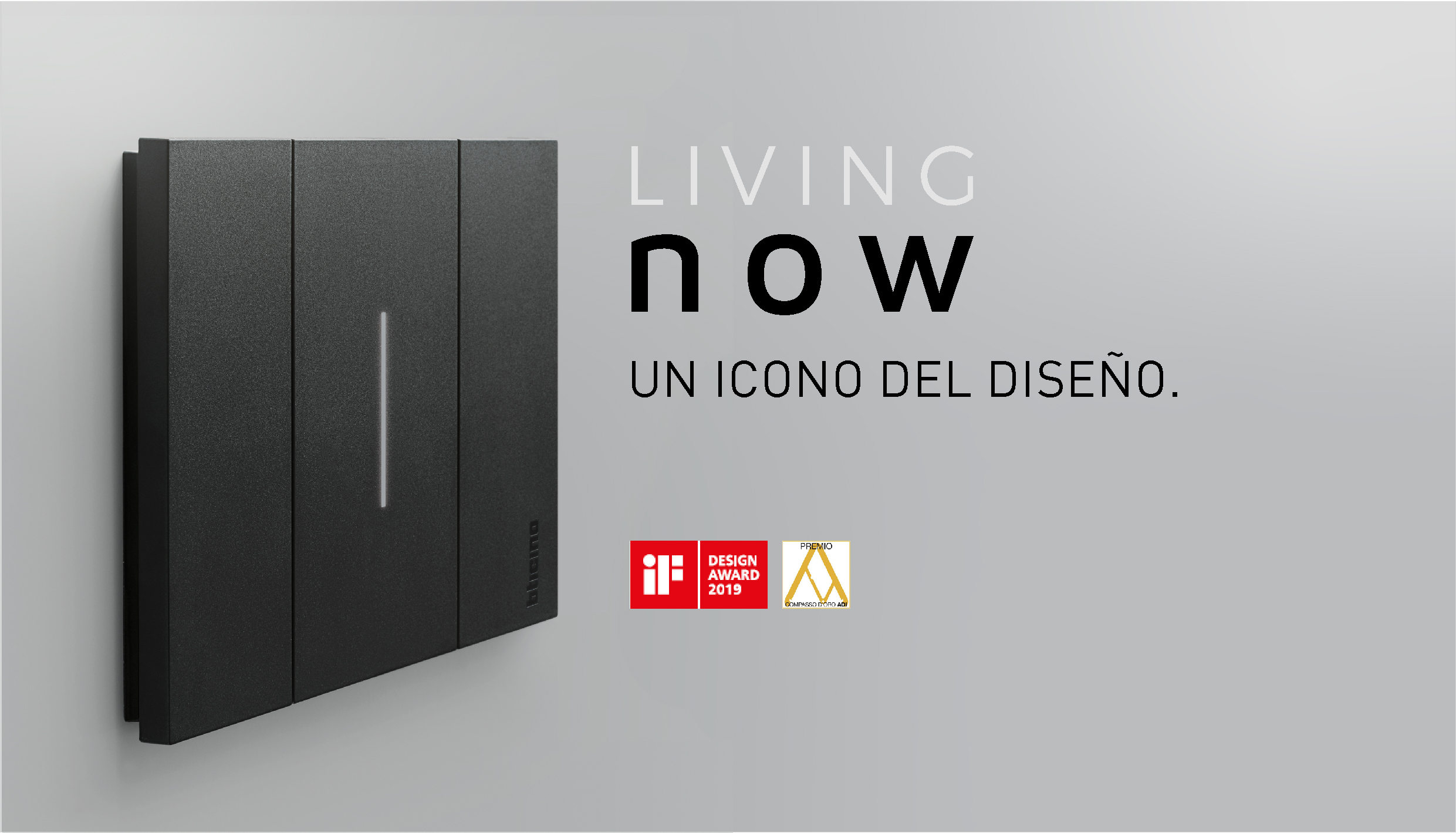 Living Now de BTicino presente en Marbella Design 6 Mecanismos Living Now de BTicino 01