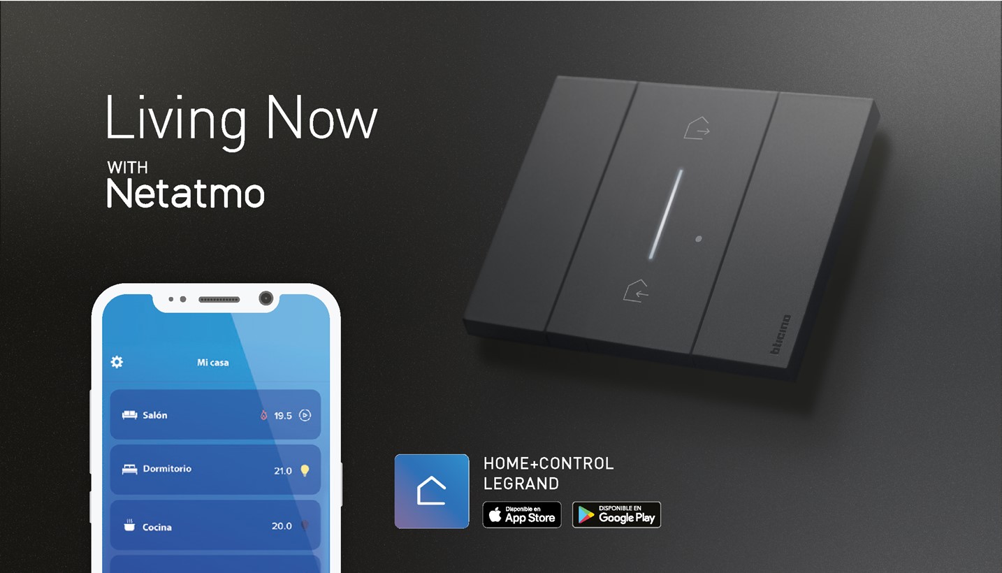 Mecanismos Living Now with Netatmo de BTicino 01