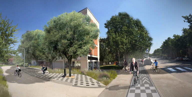 PERSPECTIVA porta Palleja