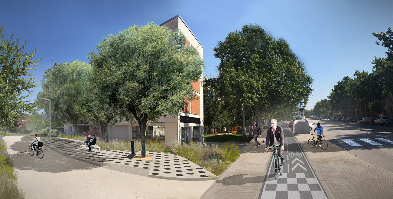 PERSPECTIVA porta Palleja