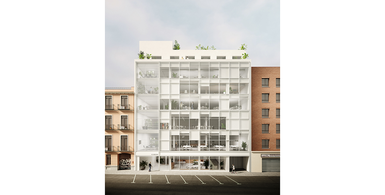 Alonso Balaguer abre oficina en Madrid 2 Render Fachada V1