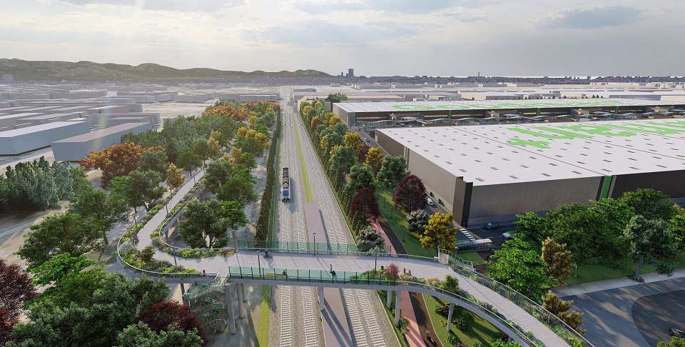 Goodman desarrolla el primer parque logístico de España con certificado BREEAM de urbanismo sostenible en Getafe 1 Getafe Terminal