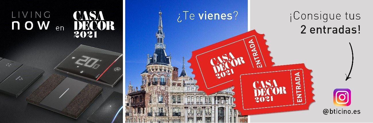 El diseño de Living Now de BTicino presente en Casa Decor 2021 6 Sin título6