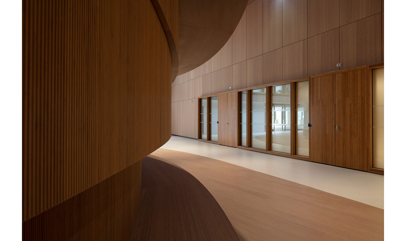 La nueva sede sostenible de Orange revela todo el potencial del bambú MOSO® 2 2021015 LR 118 Picture by Daniel Osso