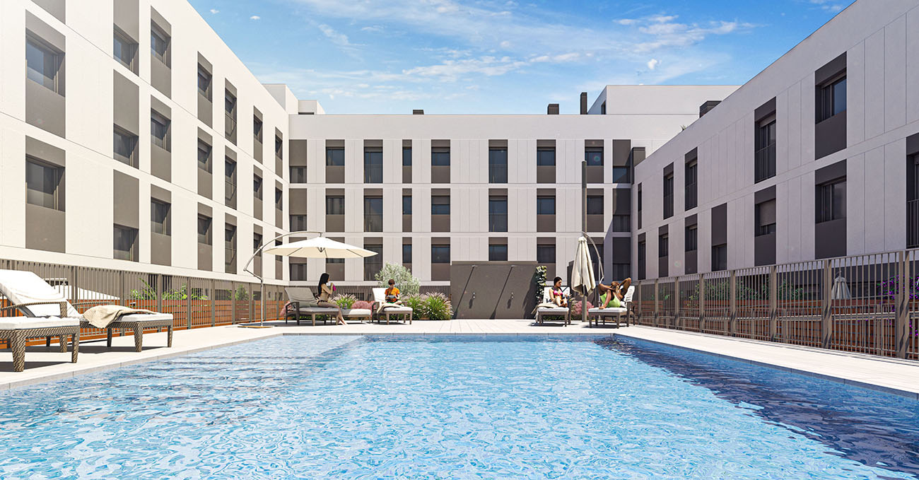 RESIDENCIAL INBISA ARXIDUC, PRIMERA PROMOCIÓN QUE INBISA HA COMENZADO A CONSTRUIR EN PALMA DE MALLORCA 3 Residencial INBISA Arxiduc 4