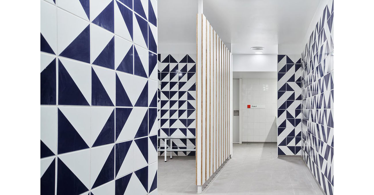 La pintura ecológica TITANPRO P-60, en el polideportivo barcelonés Camp del Ferro 3 TITANPRO CAMP FERRO 06