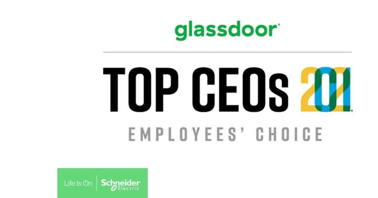 Noticias 30 Jean Pascal Tricoire de Schneider Electric nombrado uno de los mejores CEO de 2021 en Glassdoor