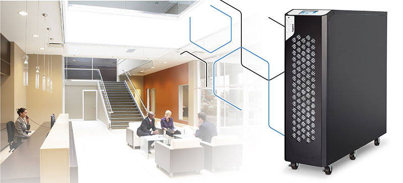 SAI KEOR Compact de Legrand Mesa de trabajo 1