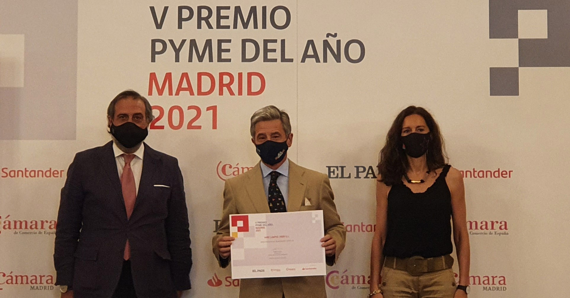 AIRE LIMPIO premiada con la mención especial COVID-19 de los Premios Pyme del Año de Madrid 2021 1 premio pyme del ao 2021 aire limpio mencion especial covid 19