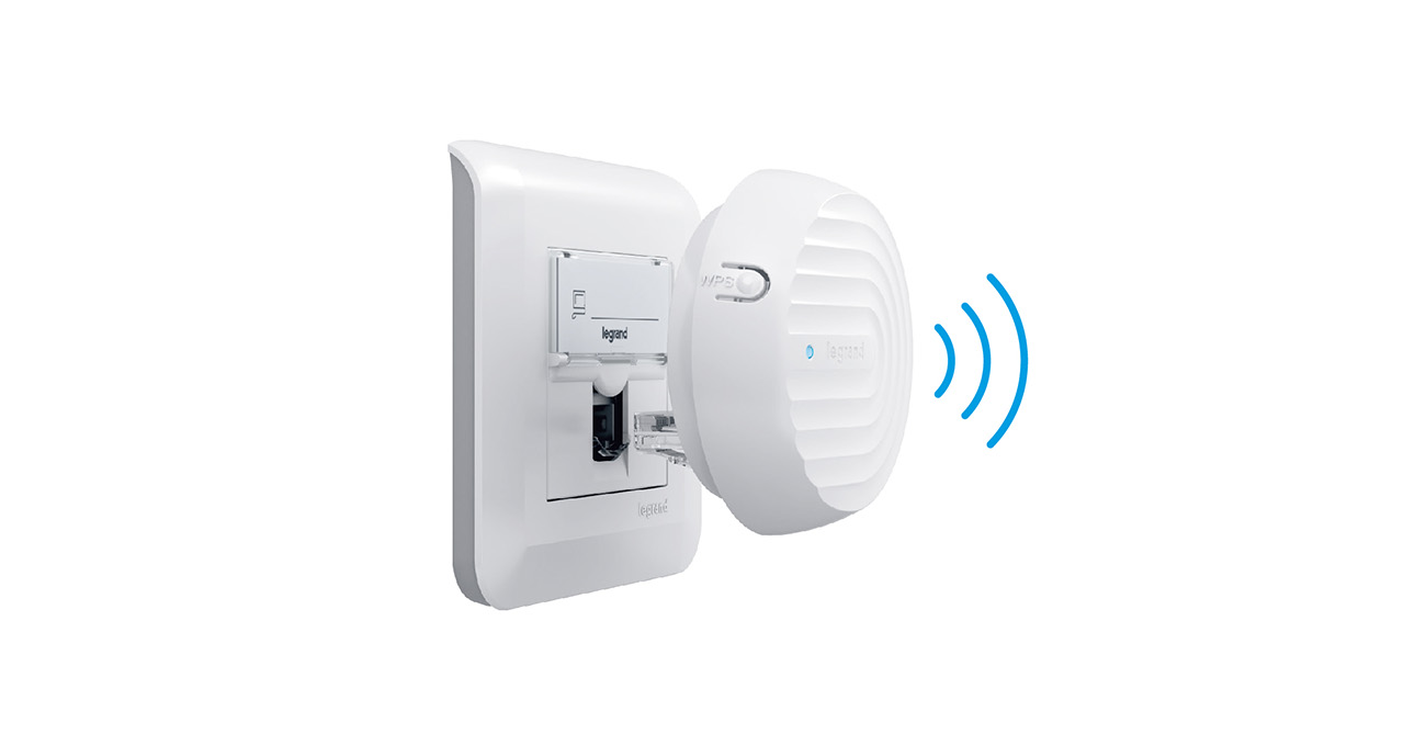 Punto de Acceso WiFi PoE de Legrand 02