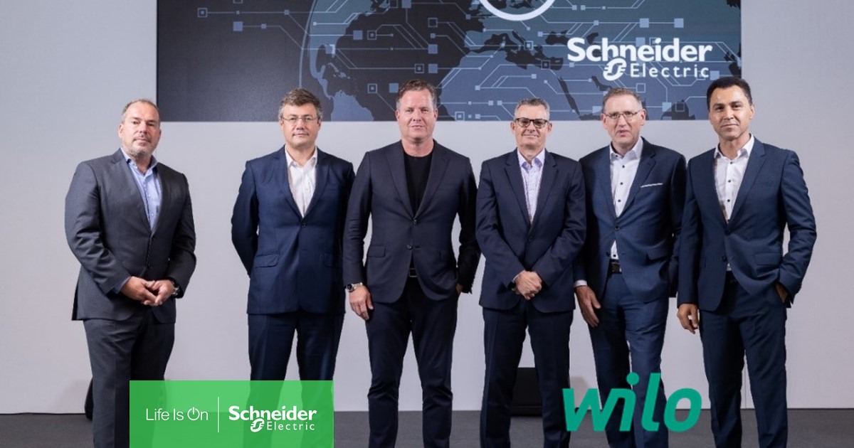 Wilo y Schneider Electric intensifican su colaboracion con un partenariado estrategico jpg 1
