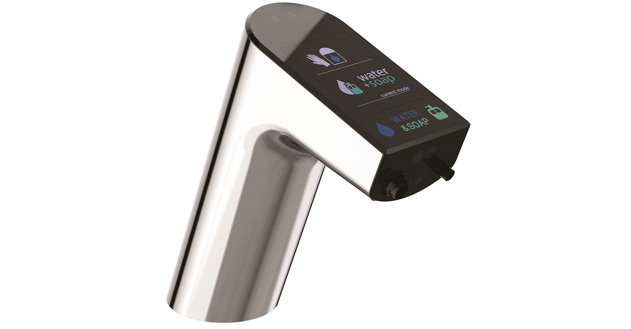 INTELLIMIX®, LA MEJOR TECNOLOGÍA Y DISEÑO DE IDEAL STANDARD AL SERVICIO DE LA HIGIENE Y SOSTENIBILIDAD 1 5 Intellimix silueta cromo