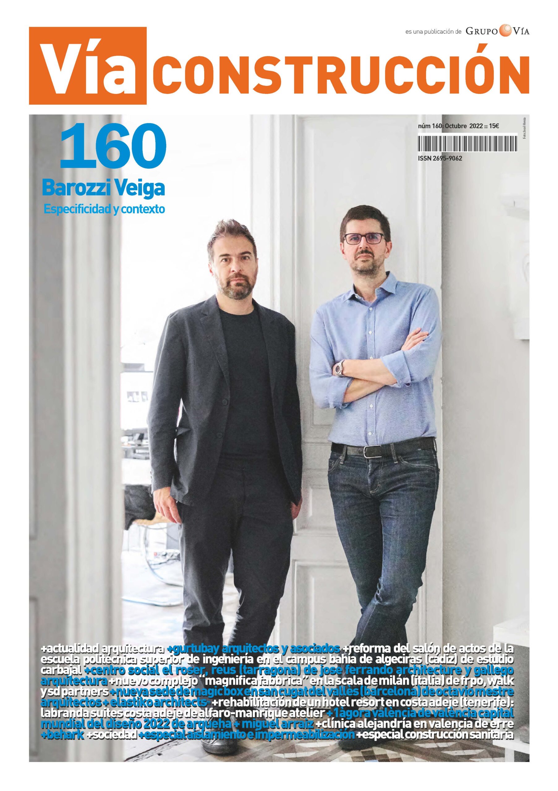 vía construcción 160