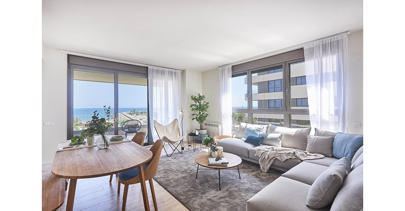 Culmia entrega la promoción Mirador del Maresme en Mataró, la única ubicada en primera línea de mar y en el centro de la ciudad 1 Culmia MiradordelMaresme 2