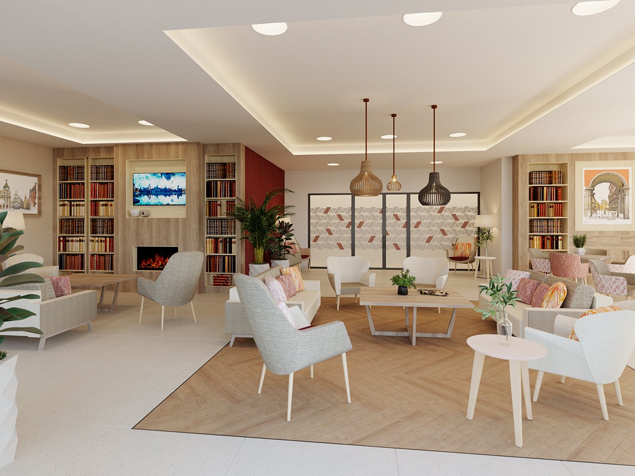 REQUENA Y PLAZA finaliza el interiorismo de las nuevas residencias EMERA en Madrid: Boadilla del Monte y Carabanchel 1 requena2