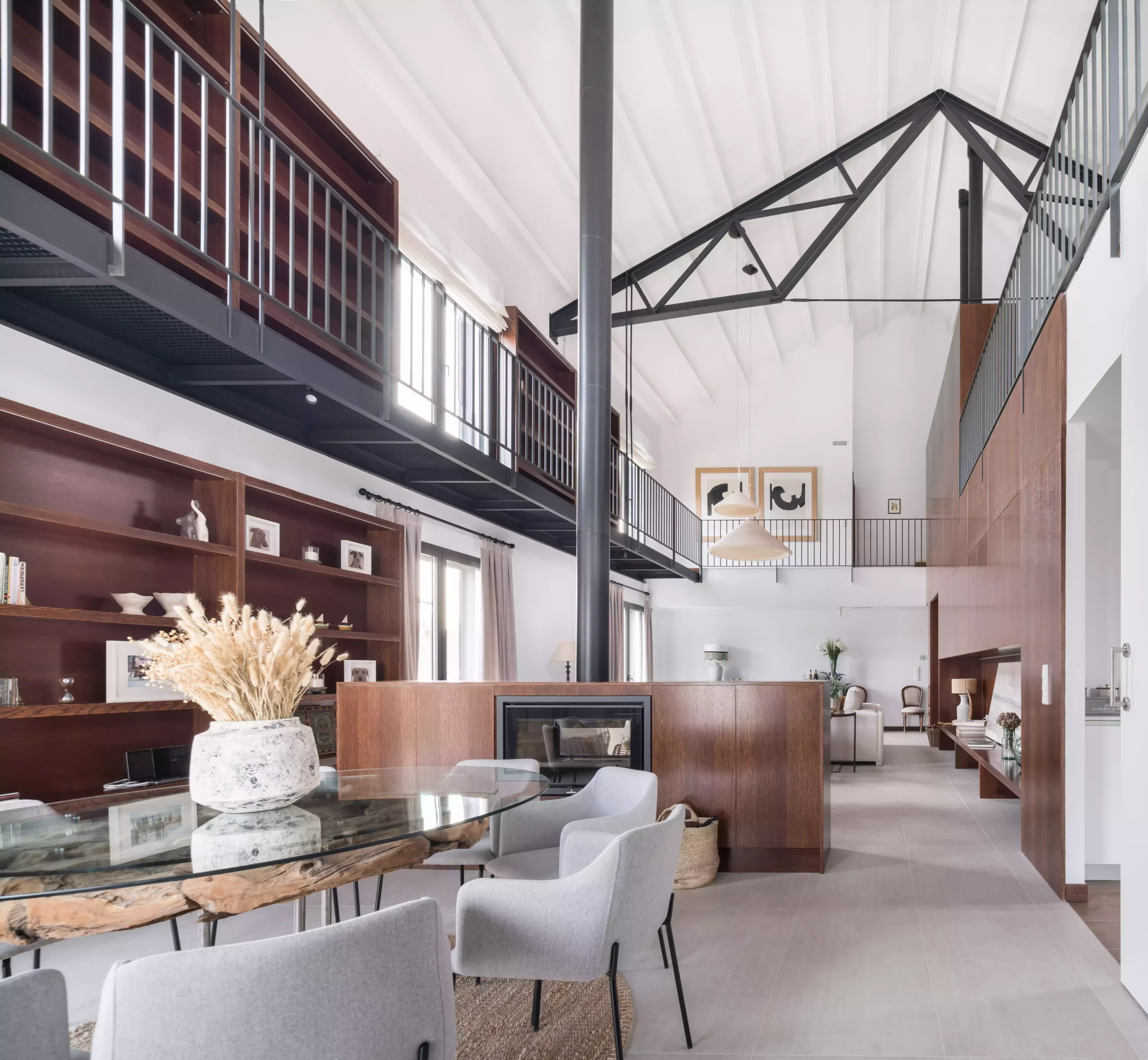 Casa en la sierra de Ayllón - Alem arquitectura 2 DSC 1629 Pano Casa en Riaza · ALEM Photo · Javier de Paz Garcia scaled