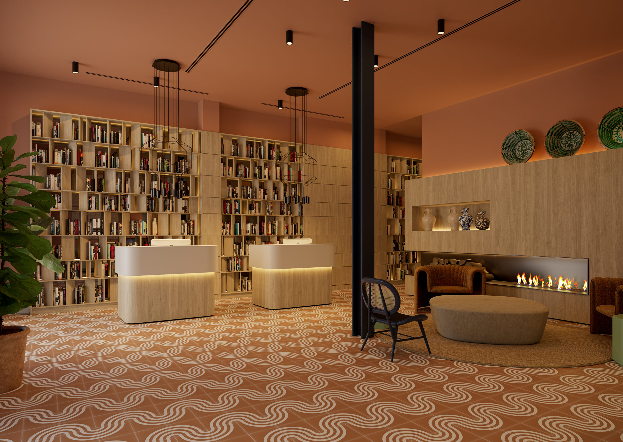 LOBBY Boutique Hotel Luna Granada Centro 1 scaled