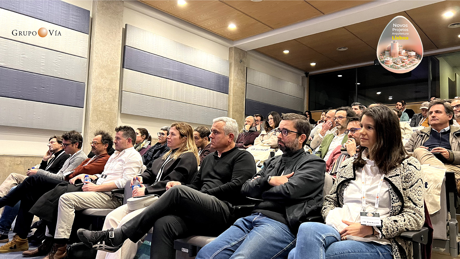 Sala Novos Projetos Arquitetura Lisboa 29 Fevereiro 2024 Grupo Via