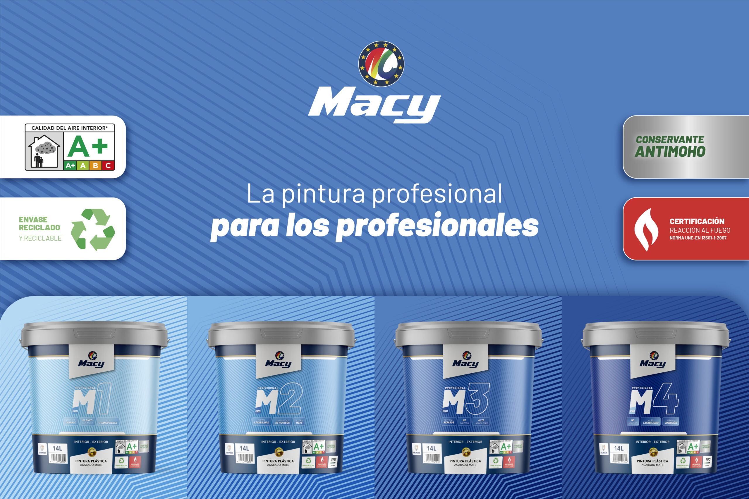 El 90% de los productos de Pinturas Macy disponen de certificaciones DAP 1 banderola scaled