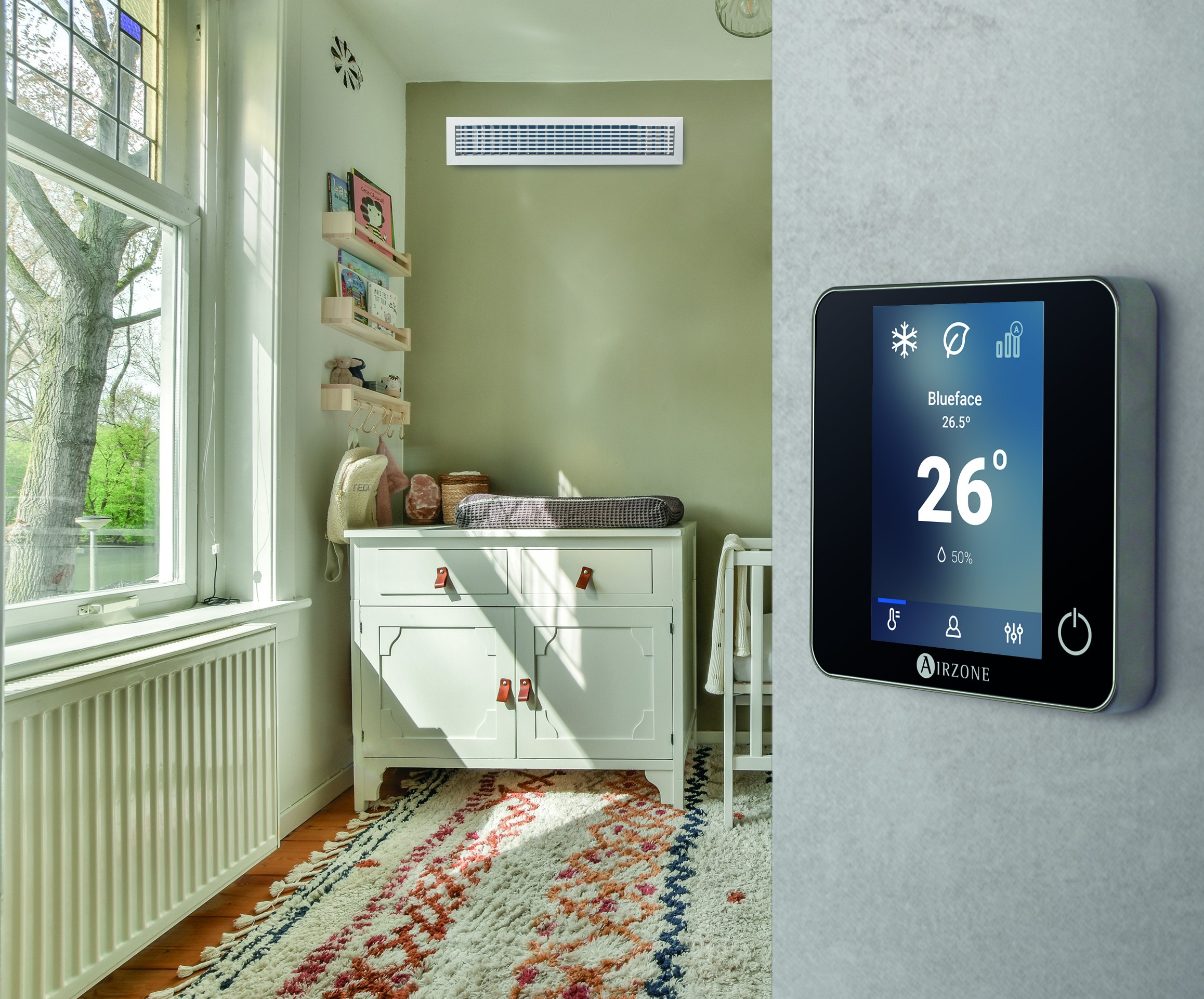 habitacion radiador Airzone