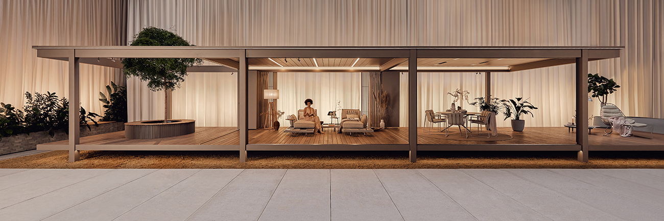 Renson redefine la vida al aire libre con el lanzamiento internacional de "Amani" en R+T 2024 1 RENSON Amani 16