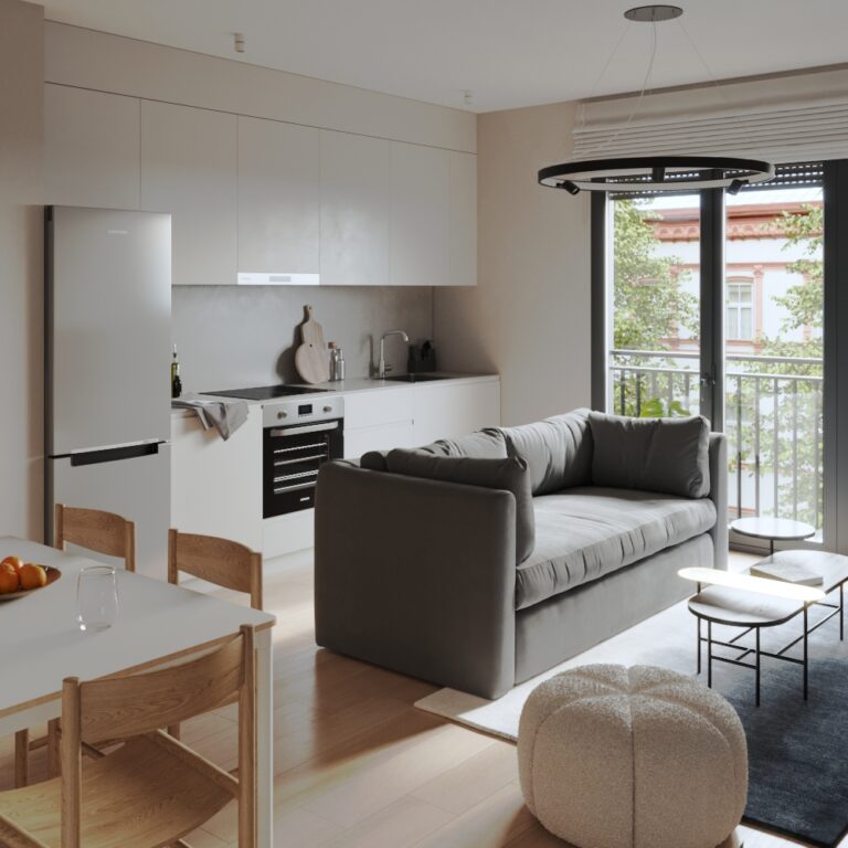 Interior proyecto Villaverde