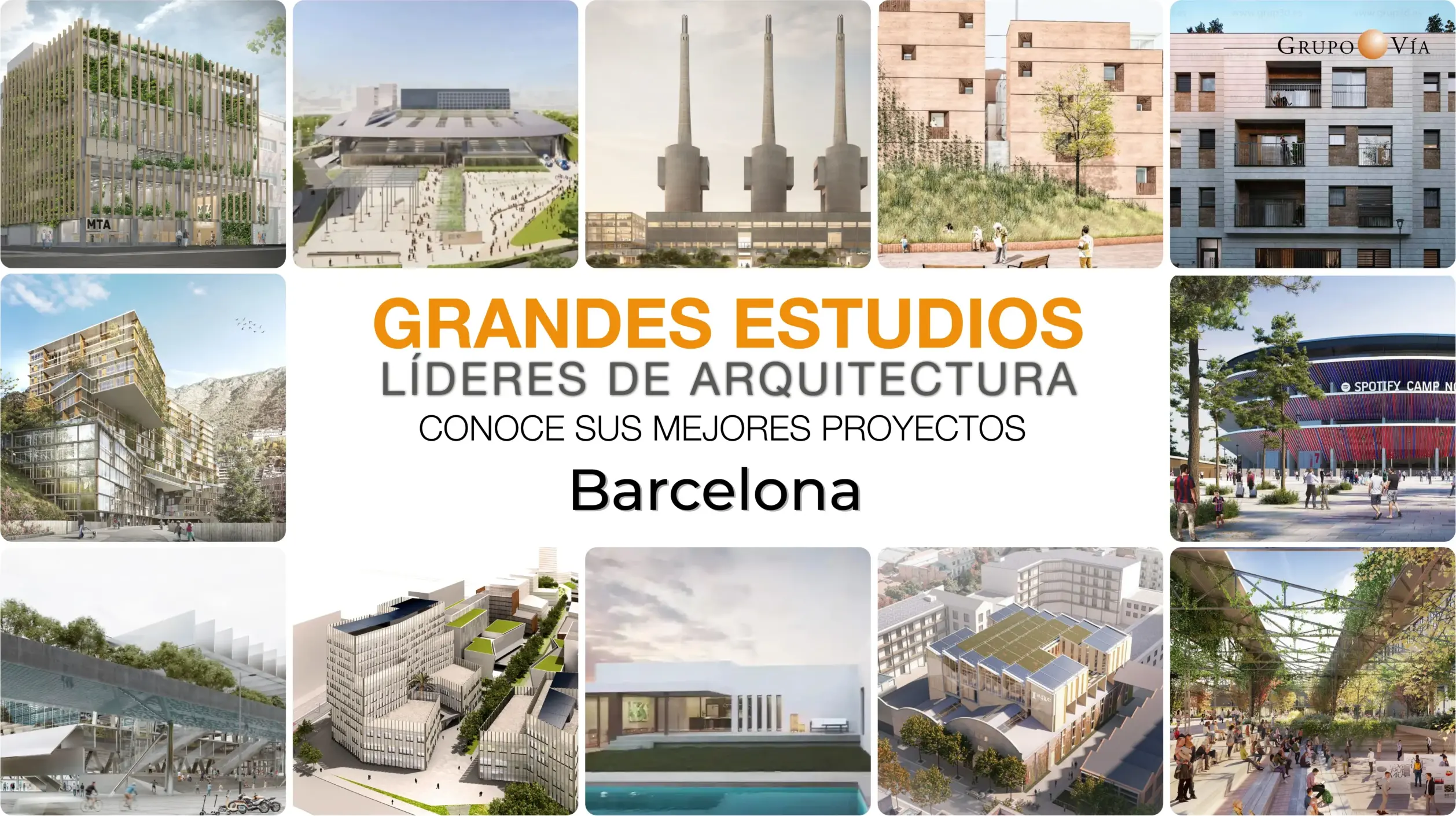 GRANDES ESTUDIOS LÍDERES DE ARQUITECTURA BARCELONA. CONOCE SUS MEJORES PROYECTOS 4 JUNIO 2026_v5