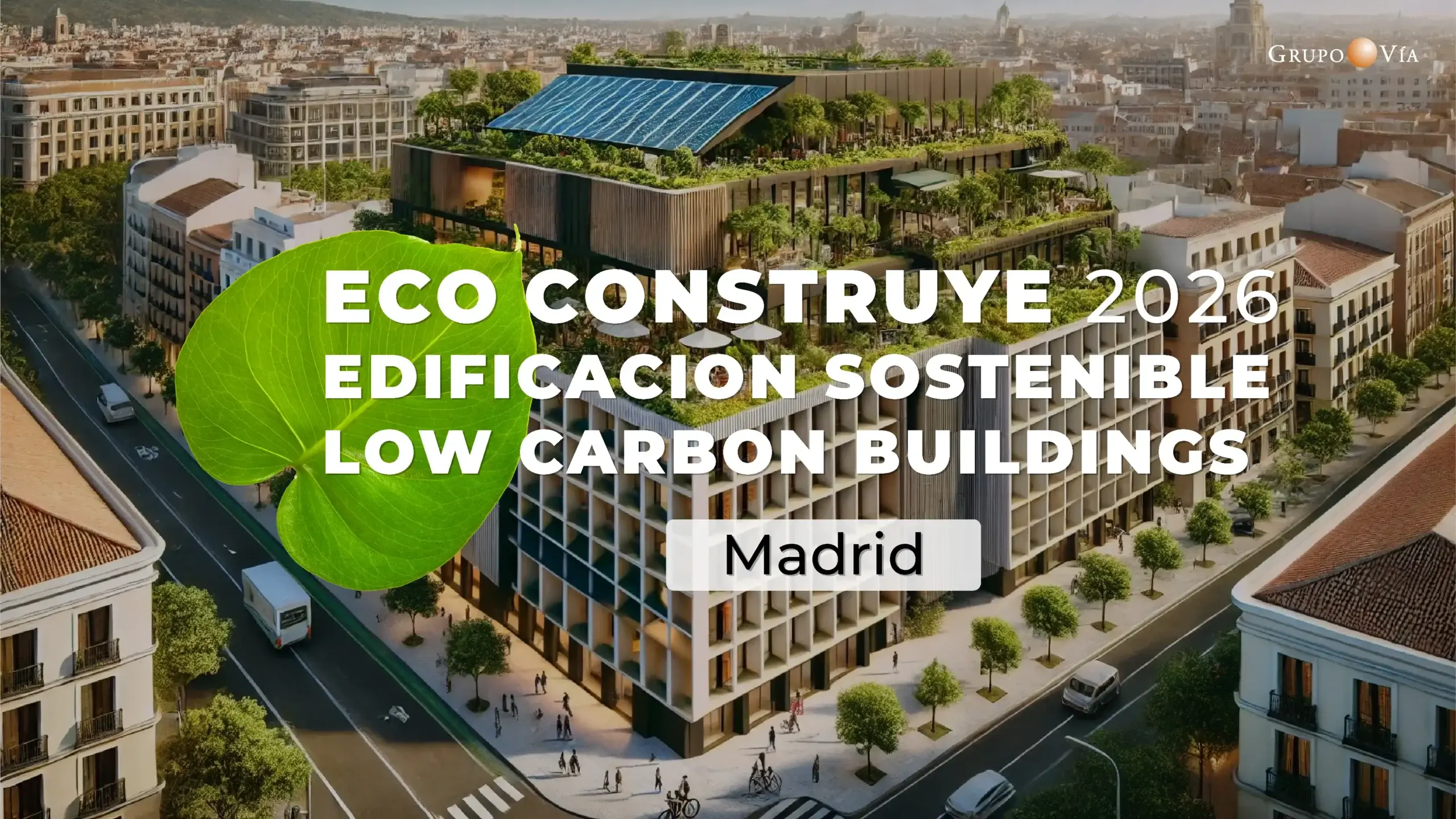 ECO CONSTRUYE 2026 EDIFICACION SOSTENIBLE LOW CARBON BUILDINGS MADRID 26 NOVIEMBRE 2026