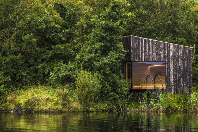 Rebelo de Andrade Studio diseña el spa de Finn Lough en Irlanda