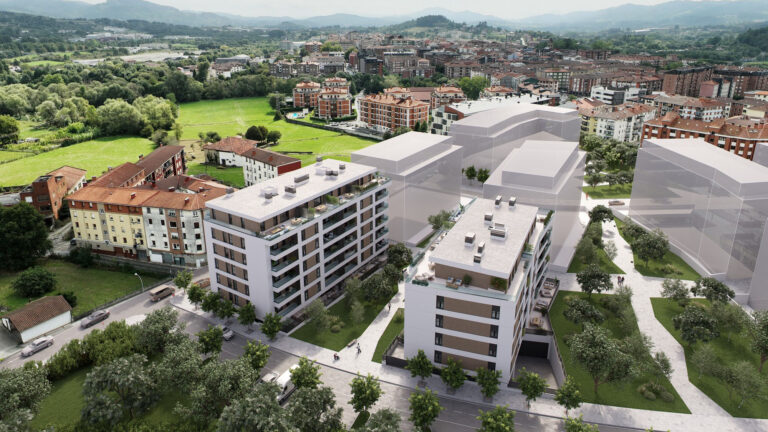 Asi seran las promociones Gane y Mune de AEDAS Homes en Mungia Bizkaia